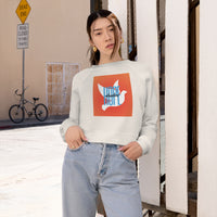 Thumbnail for Hope Dealer Women's Cropped Fleece Pullover
