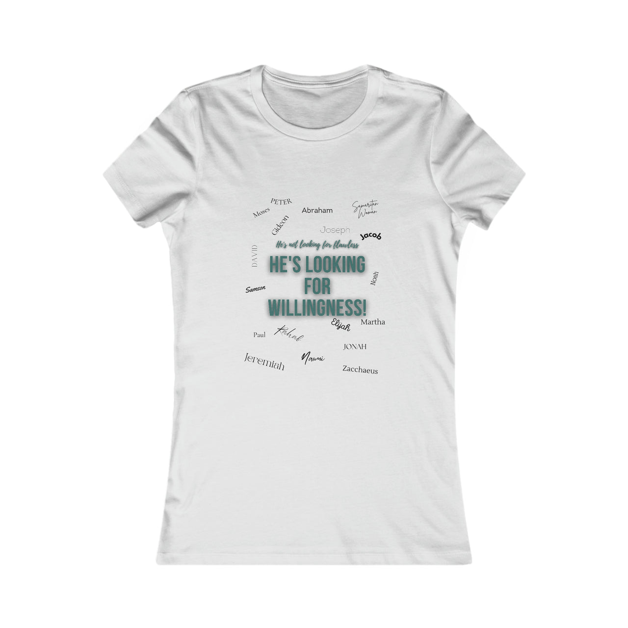 He's Looking For you! Women's Tee