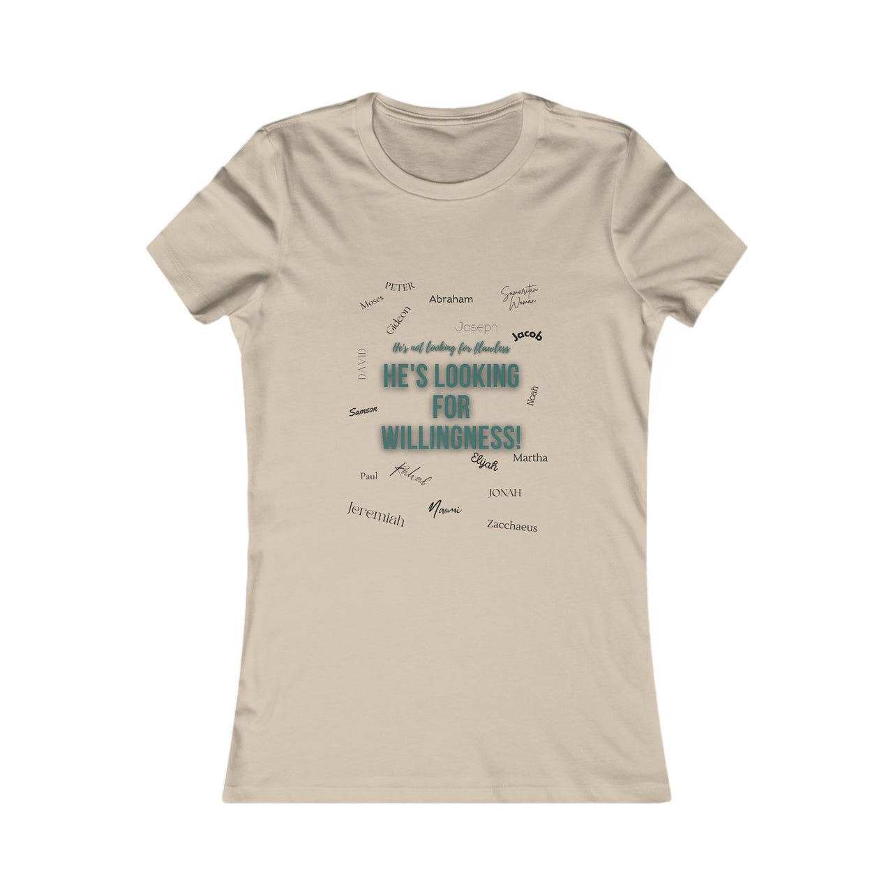 He's Looking For you! Women's Tee