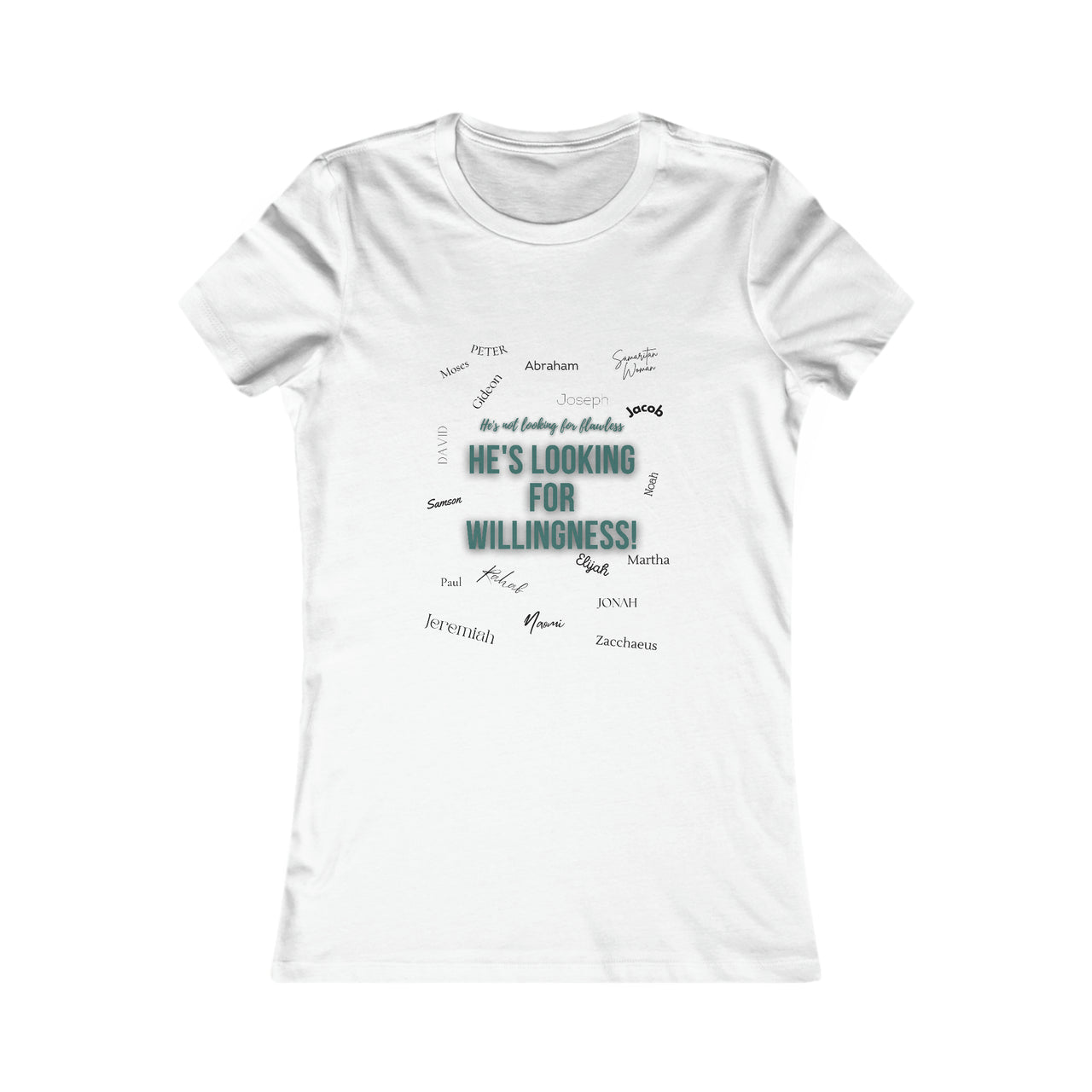 He's Looking For you! Women's Tee
