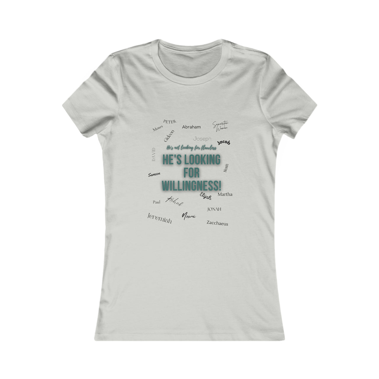 He's Looking For you! Women's Tee
