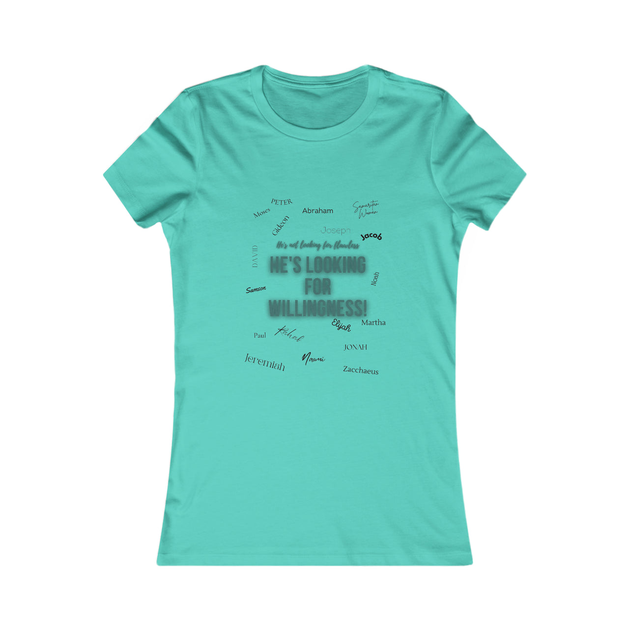 He's Looking For you! Women's Tee
