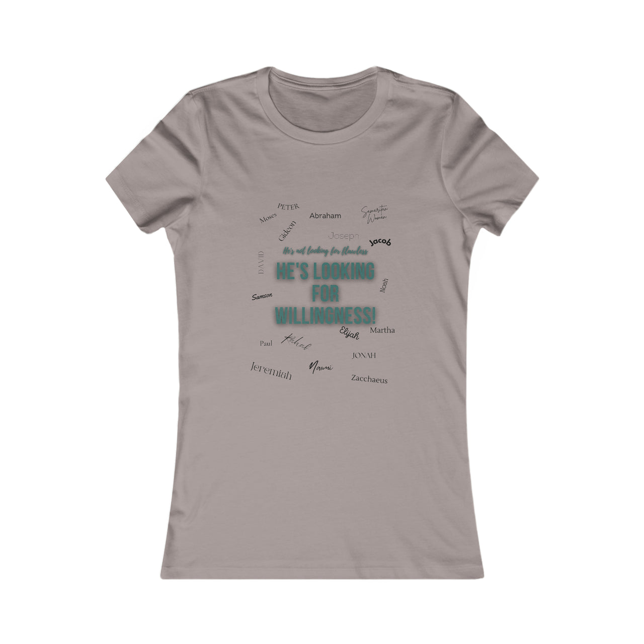 He's Looking For you! Women's Tee