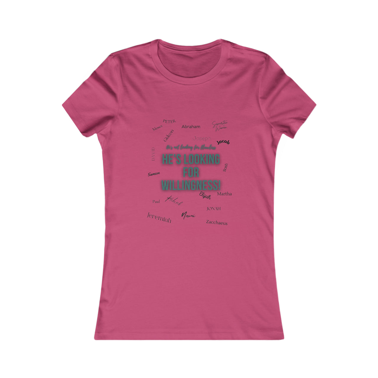 He's Looking For you! Women's Tee