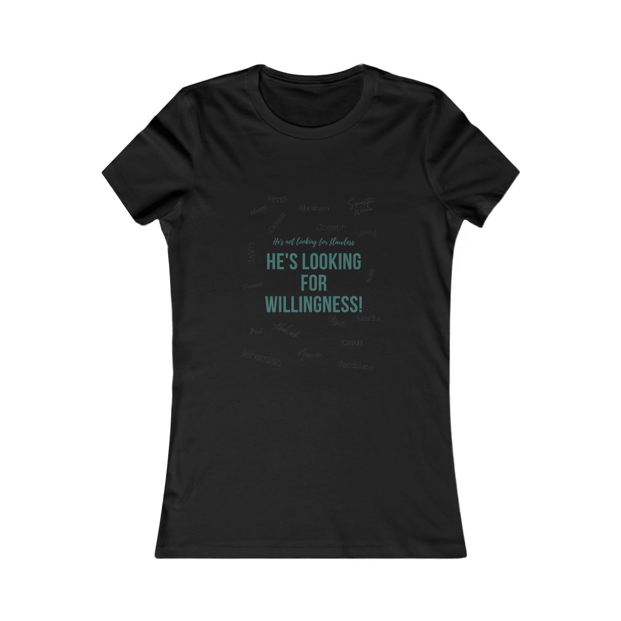 He's Looking For you! Women's Tee