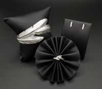 Thumbnail for Soar with Joy™ Sterling Silver Collection without diamonds including Cuff Bracelet, Ladies' Ring, and Earrings