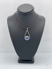 Thumbnail for Lapis Lazuli Raindrop Pendant Necklace