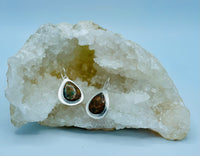 Thumbnail for Renewal - (Rainforest Jasper [Rhyolite] Dangle Earrings)