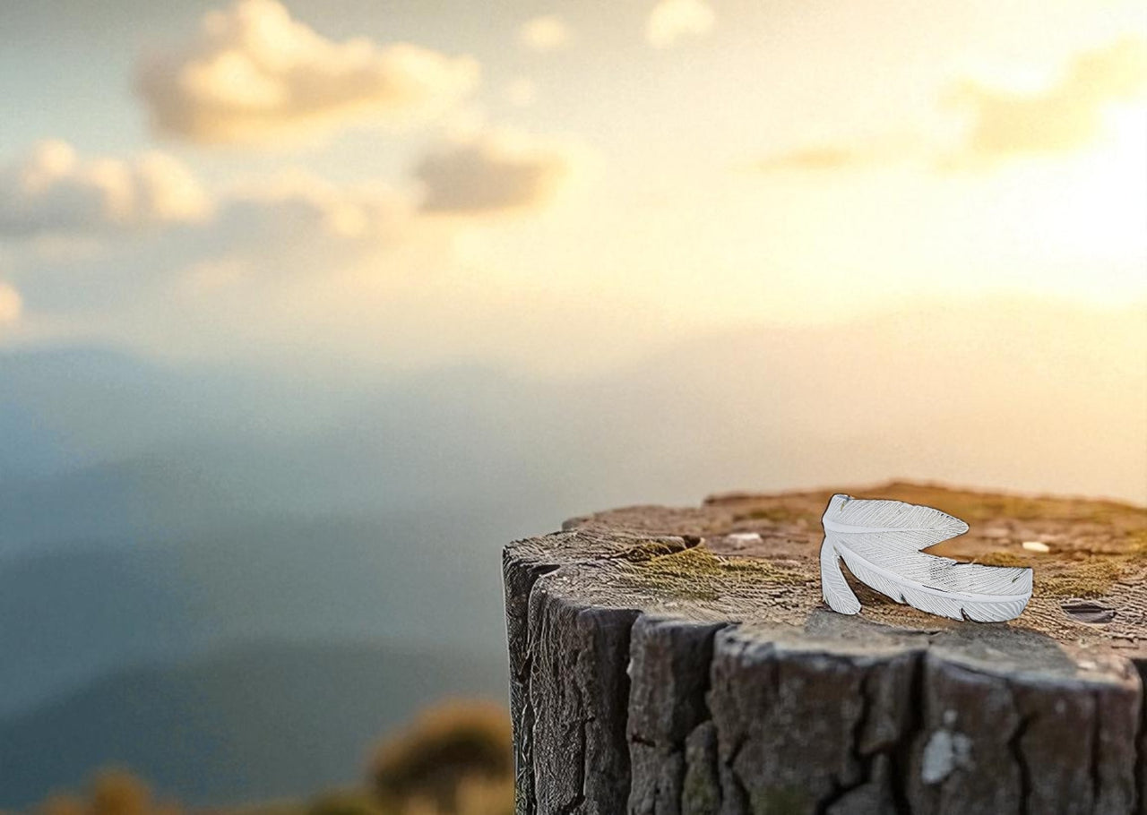 Sterling Silver Soar with Joy™ Cuff Bracelet