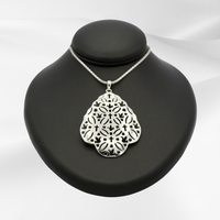Thumbnail for Sterling Silver Celebration™ Collection Medium Pendant and 18” Chain Necklace