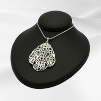 Thumbnail for Sterling Silver Celebration™ Collection Medium Pendant and 18” Chain Necklace