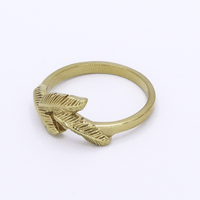 Thumbnail for Soar with Joy™ Ladies Ring in 14k Yellow Gold side-facing view without holder