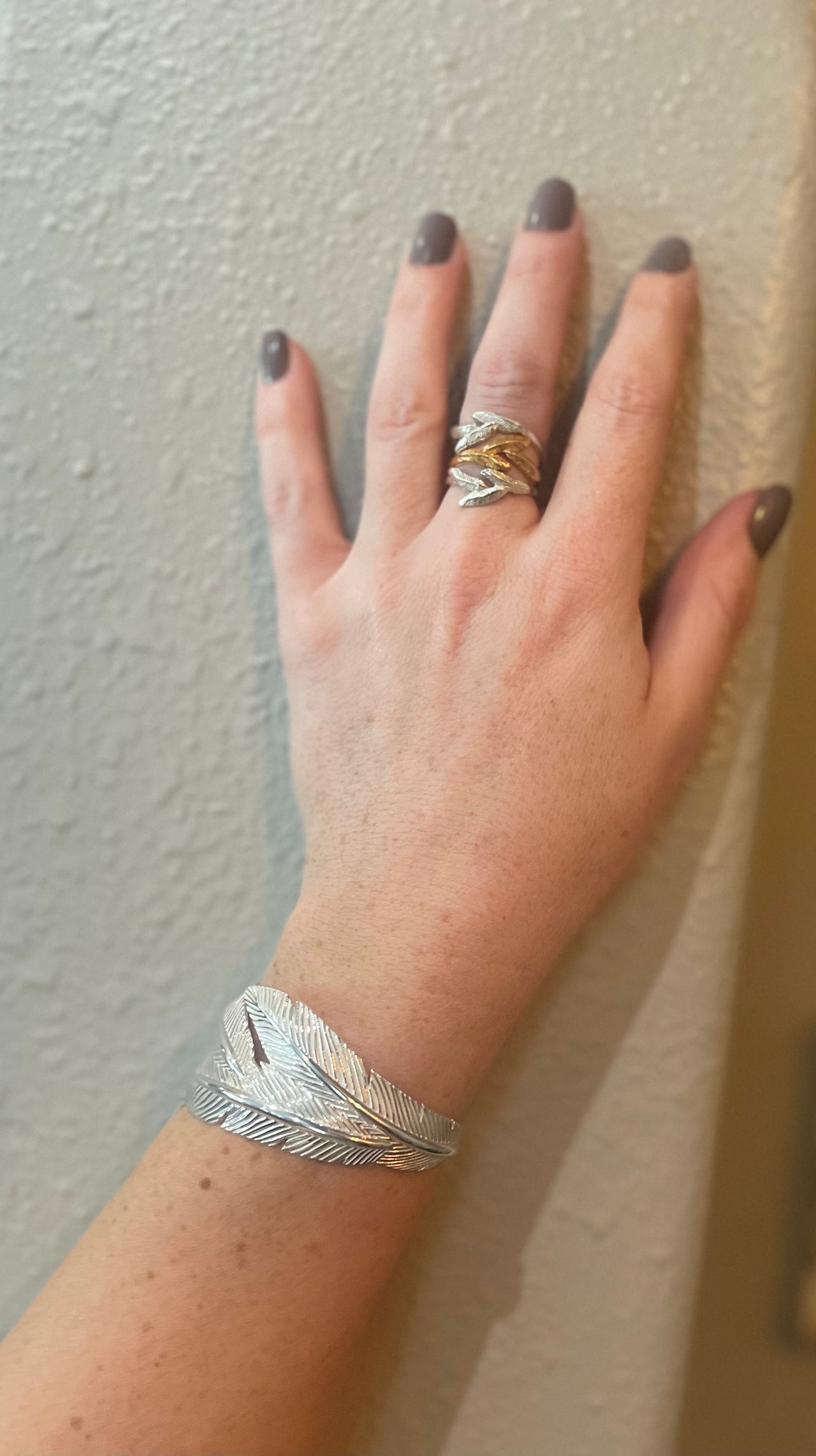 Sterling Silver Soar with Joy™ Cuff Bracelet